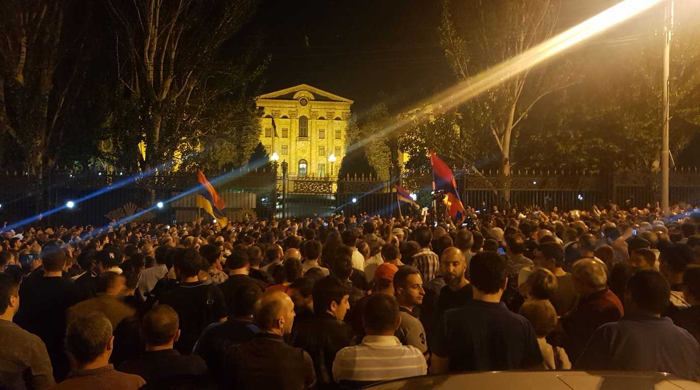 Protests in Yerevan amidst ‘counter-revolution’