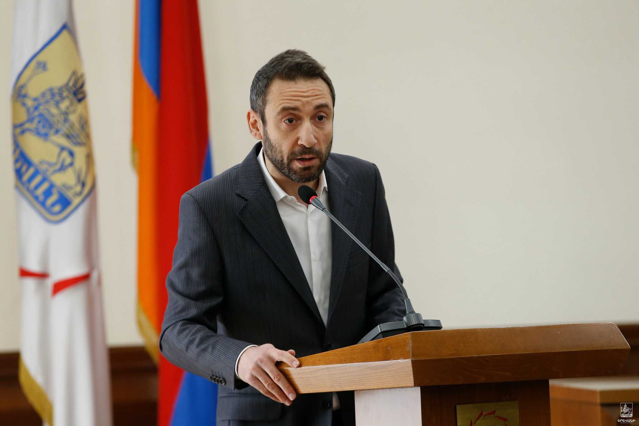 Hayk Marutyan, Yerevan’s former mayor. Image via Yerevan City Council.