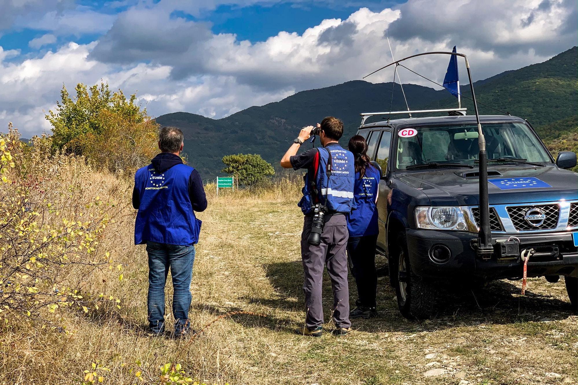 South Ossetian security forces detain EUMM monitors