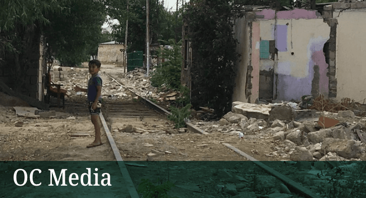 The end of Shanghai — Baku’s district on the railway tracks