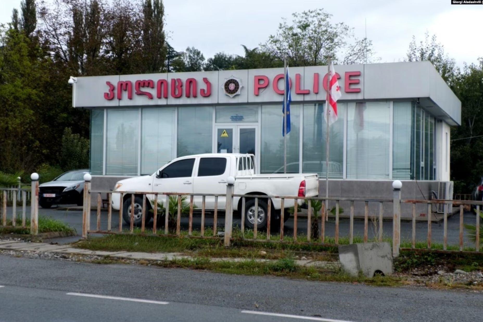 Police station in Lagodekhi Municipality. Photo: RFE/RL.