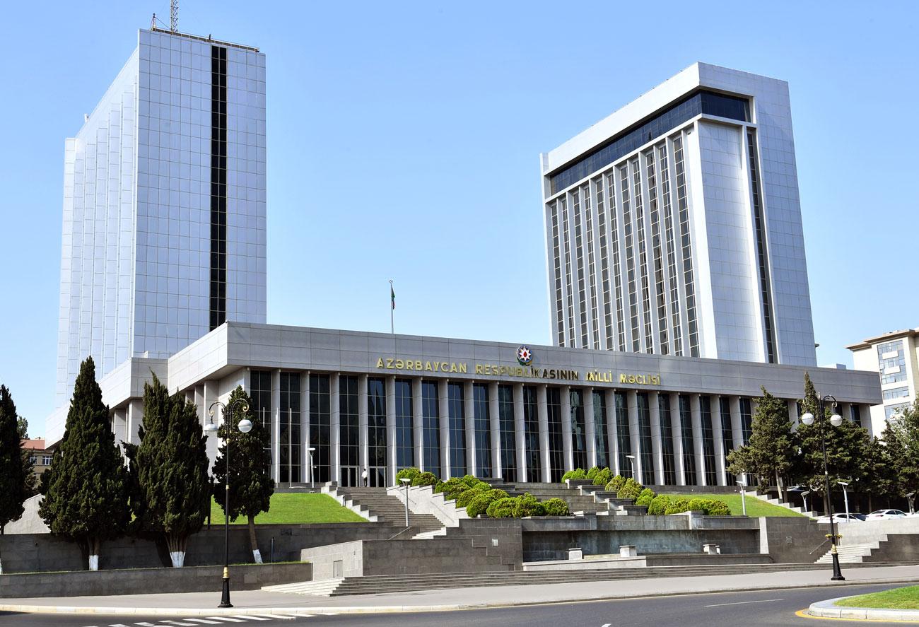 The Azerbaijani parliament.