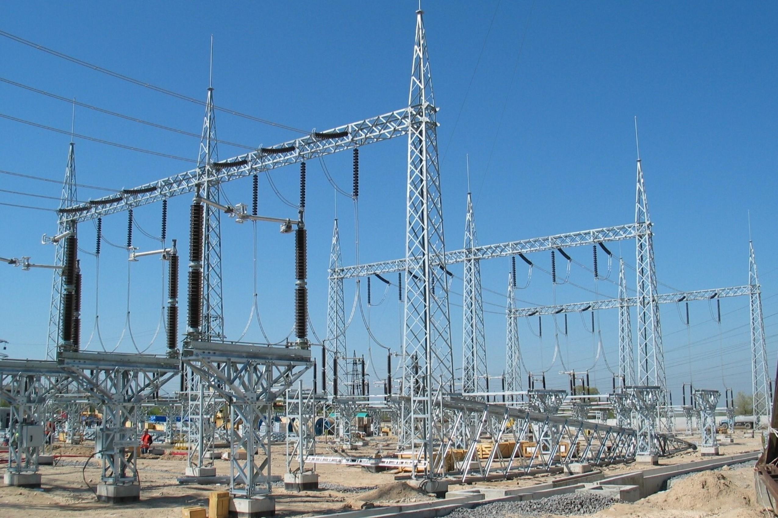 An electrical substation. Photo: Ministry of Energy of Armenia.